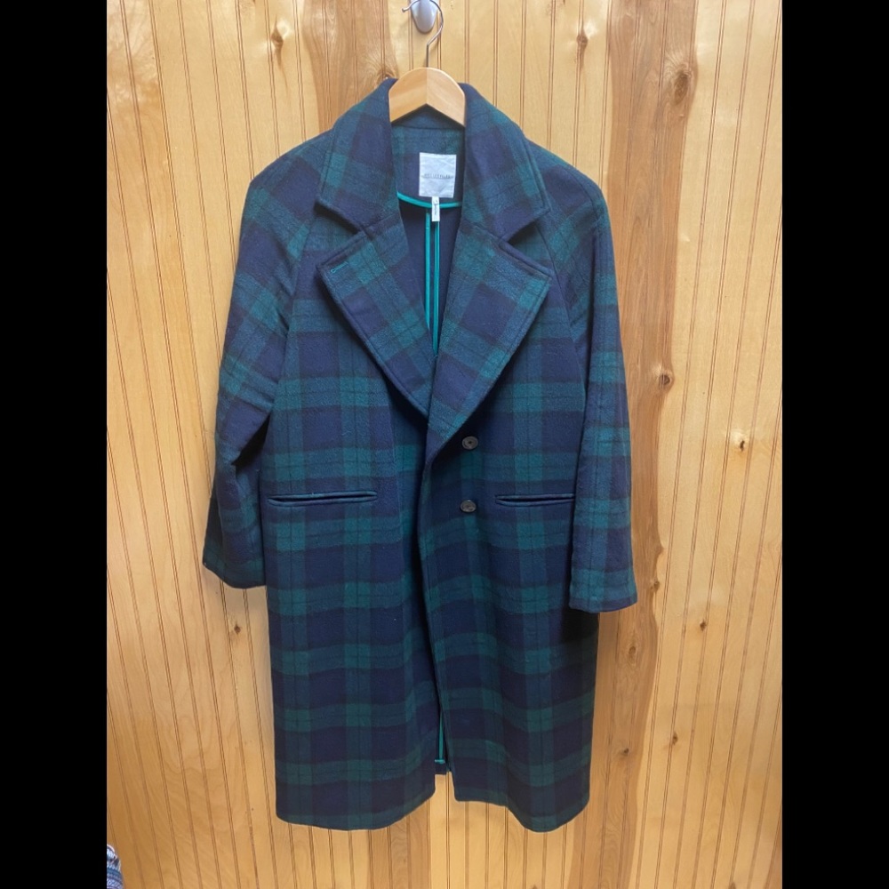 Avec Les Filles Double Face Wool Blend Coat